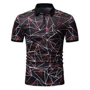 Nouveau style de polo en polyester à sublimation personnalisé pour hommes polo à manches courtes vente en gros - Product Image 2