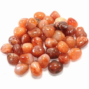 Pierre dégringolée Cornaline rouge cristal naturel dégringolé guérison en vrac galet agate Gemstone reiki chakra en gros en vrac - Product Image 1