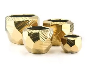 High Quality <b>Table</b> Top Aluminum Vase Metal Modern <b>Table</b> Vase Wedding Decorative - Product Image 2