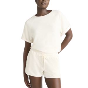 Men's 100% Organic Cotton Summer T-Shirt Shorts <b>Set</b> 240gsm Solid Front Oversized Plain Dyed Logo <b>Lounge</b> Wear <b>2</b> <b>Piece</b> <b>Set</b> - Product Image 1