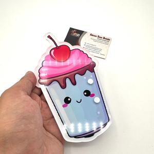 กระเบื้องขนตาทำจากอะคริลิคทำจากสตรอเบอร์รี่มิลค์เชค - Product Image 1