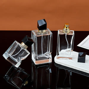 Flacone Spray in Vetro Trasparente con Finitura Opaca e Serigrafia, Capacità 30ml/50ml/100ml, per Cosmetici e <span class=keywords><strong>Profumi</strong></span> - Product Image 2