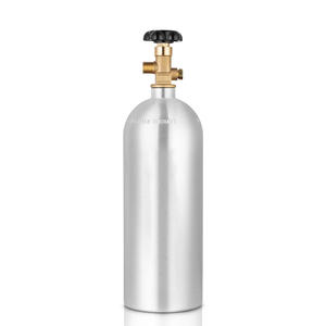 Cilindro de CO2 para bebidas, 5 lb/5 kg, botella de gas de aluminio para sistema dispensador de cerveza de barril (kegerator) - Product Image 4