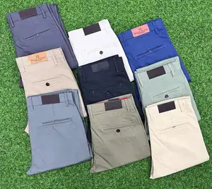 Premium men cotton pants highest quality soft cotton fabric Top colors and designs best selling cotton pants