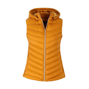 Chaleco de equitación acolchado para mujer, chaleco ecuestre con cremallera frontal, sin mangas, ropa de equitación para exteriores y campo - Product Image 1