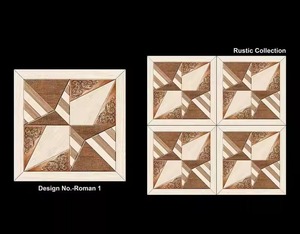 Carrelage de stationnement de voiture antidérapant de 12mm 400x400mm Argile extérieure antidérapante 3D 40x40cm Carrelage extérieur en porcelaine aspect pierre - Product Image 5