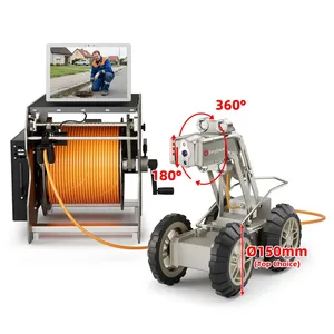 Caméra d'inspection robotisée pour égouts à rotation 360° et 4 canaux - Product Image 1