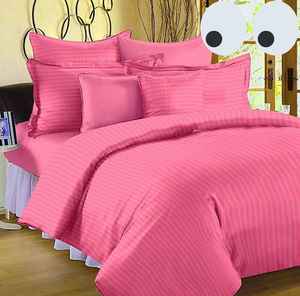 Parure de draps de luxe double 125 GSM, taille King, tissu doux et lisse, literie durable pour la chambre à coucher - Product Image 4