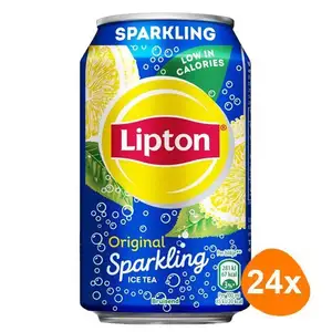 Original Sparkling Lipton Ice Tea to Drink 330ml