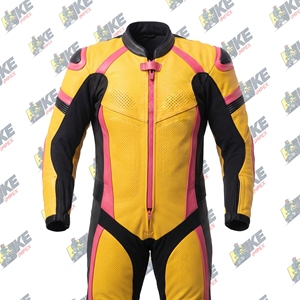 Custom Leather Racing Suit Full Zip <b>Motorcycle</b> <b>Jacket</b> and Pants Combined Motocross Racing Wear - Product Image 2
