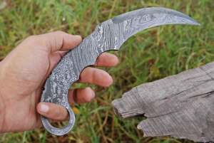 มีดดามัสกัสแบบใช้มือปลอมสามารถปรับแต่งได้ - Product Image 2