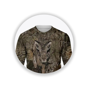 Maillots de chasse imprimés animaux personnalisés de haute qualité vêtements de sport en plein air à la mode pour le football confortable et élégant - Product Image 2