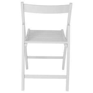WELL HOME FURNITURE & DECORATION Set di 4 sedie BAS in legno di faggio con finitura bianca - Product Image 5