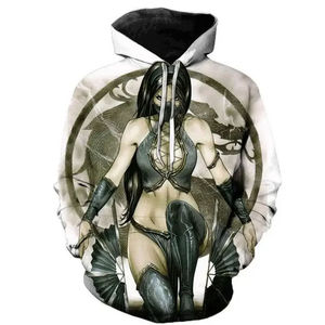 Sudadera con capucha personalizada de gran tamaño para hombre, sudaderas con capucha de algodón bordado desgastado para hombre - Product Image 2