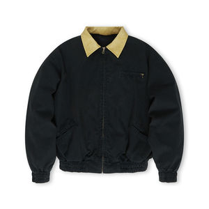 Men's High Quality American Vintage Work <b>Jacket</b> Casual Canvas with Down <b>Corduroy</b> Neck Stylish High Street Design for Winter - Product Image 2