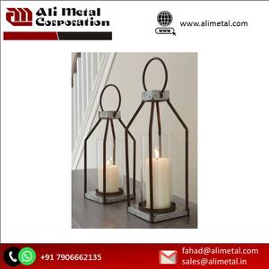 Granja decorativa Vintage linterna candelabro hogar sala de estar Mantel Patio Mesa Navidad decoración festiva otro - Product Image 2