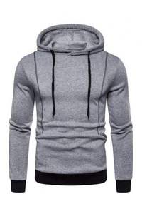 Ropa de calle personalizada invierno ecológico transpirable algodón/poliéster negro blanco personalizar elegante hombres Sudadera con capucha 2023/24 - Product Image 3