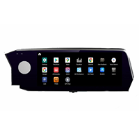 Autoradio Android 13 8 cœurs, écran 12,3 pouces, GPS, navigation, lecteur multimédia DVD pour Lexus ES Series ES300H 2018-2021