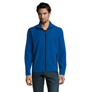 Chaqueta Softshell transpirable personalizada 2025 para hombres, ropa informal de patrón sólido para exteriores con cierre de cremallera para las estaciones de primavera - Product Image 1