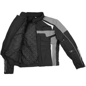 Veste en Cordura pour moto Style de conduite urbaine avec armure anti-impact et coutures durables Veste en Cordura pour moto de tourisme - Product Image 5