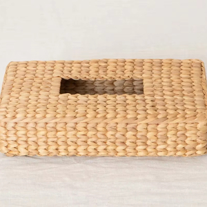 Cesta de Mimbre de Jacinto de Agua, Caja de Almacenamiento Hecha a Mano, Ecológica, Natural, Decoración para el Hogar, Venta al por Mayor desde Vietnam - Product Image 1