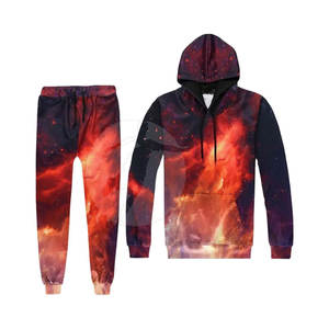 Slim Fit Nuevo diseño de manga larga Sublimación Chándal Algodón Liso Hombres Chándal Tallas grandes Hombres Chándal - Product Image 1