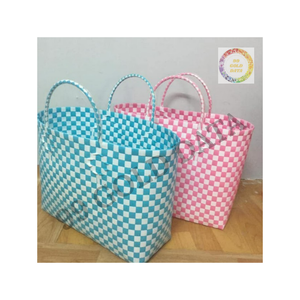 Sac en plastique PVC du Vietnam avec poignée pour l'emballage au détail cosmétiques épicerie ou utilisation de boutique de cadeaux - Product Image 3