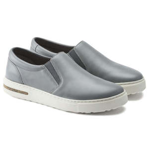 Sneaker Birkenstock Oswego Grigio Solido Taglia 10-10.5US, Design Slip-On con Fodera in Tessuto - Product Image 1