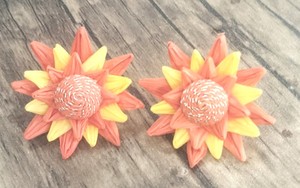 Verano dulce nuevo estilo bohemio rafia tela tejida trenza flor gota aro pendientes joyería de moda para mujeres - Product Image 2