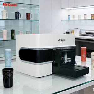 เครื่องพิมพ์ยูวี M/B MyColor ราคาประหยัด ขนาด A3 ความแม่นยำสูง ได้รับการรับรองมาตรฐาน CE สำหรับพิมพ์เคสมือถือ ลูกกอล์ฟ แก้วน้ำ และอื่นๆ - Product Image 1