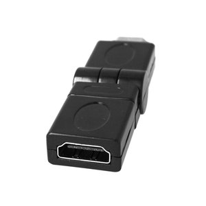 * Presa * HDMI femmina a HDMI maschio convertitore adattatore girevole di 360 gradi-elettronica/computer - Product Image 2