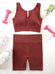 2025 conjunto de Yoga para mujer personalizado nueva calidad precio bajo conjunto de Yoga buena calidad Fitness Wear mujeres Yoga - Product Image 4