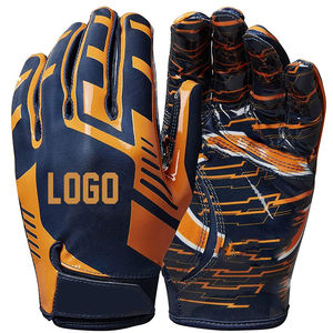 Gants de football américain Confortable conception personnalisée taille en gros léger durable dernière arrivée Gants de football américain - Product Image 3