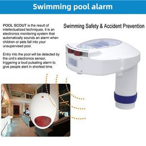 Alarma de piscina infantil de guardia Alarma de piscina para niños Seguridad IP65 Control remoto - Product Image 4