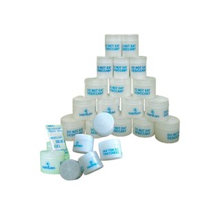 Logotipo personalizado de alta calidad, nuevo diseño, excelente absorción de humedad, Gel de sílice, desecante, agente auxiliar químico del petróleo - Product Image 1