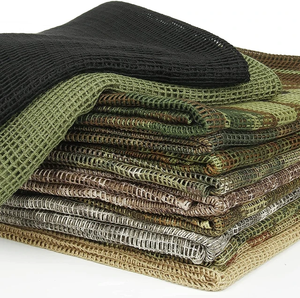 Scrim <span class=keywords><strong>Net</strong></span> khăn Trọng lượng nhẹ ngoài trời đi bộ đường dài mặt Mạng Che Mặt - Product Image 4