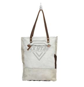 Bolso de mano de piel de vaca auténtica, bolso de hombro de piel de vaca, bolso de mano de cuero de vaca, bolso de mano de cuero genuino de lujo personalizado - Product Image 5