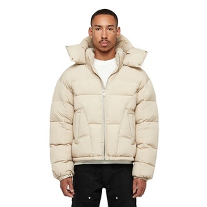 OEM Custom <b>Winter</b> <b>Thick</b> Puffer <b>Coat</b> for Women High Quality Stand Collar down Jackets Loose Puffer Jackets for Men - Product Image 1