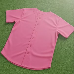 Wholesale High Quality Baseball Jersey Training Shirts Men's Clothing Short Sleeve Custom Logo Casual Baseball Uniform - Product Image 1