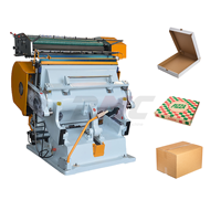 Machine industrielle de rainage d'estampage et de découpe de feuilles pour machine de fabrication de boîtes d'emballage et ligne de production de boîtes en carton ondulé