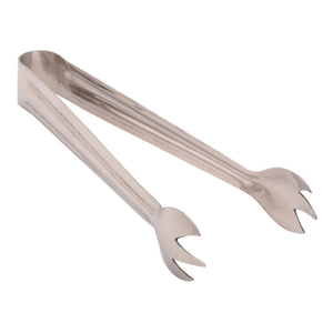 Multifunctional Home <b>Kitchen</b> Tools Stainless Steel Food Tong Cooking Steak Barbecue Ice Cube Tong - Product Image 2