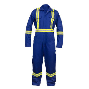 ชุดคลุมกันไฟสำหรับผู้ชายชุดยูนิฟอร์มเพื่อความปลอดภัยชุดทำงานกันไฟ - Product Image 1