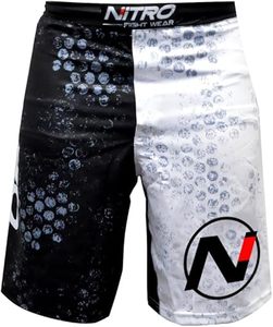 กางเกง MMA ไฮบริดเข้ารูปพิมพ์ลายดิจิทัลป้องกันการหดตัวสำหรับผู้ใหญ่ - Product Image 3