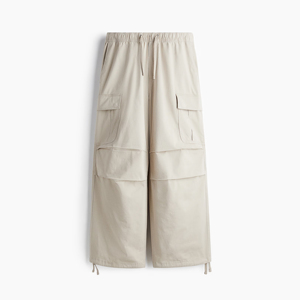 Pantalons cargo surdimensionnés pour hommes, mode de rue décontractée, pantalons utilitaires avec poches fonctionnelles pour l'extérieur et le quotidien - Product Image 2