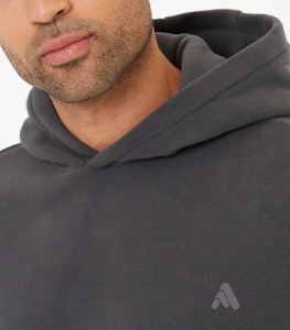 Sudadera con Capucha para Hombre de Alta Calidad, Lavado Ácido, Gruesa, de 300 a 500 g/m², 100% Algodón, Talla Regular - Product Image 3