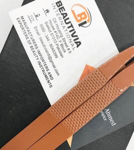 High Quality Custom Logo Stainless Steel Eyelash Tweezers Sustainable with <b>Pointed</b> Tip Hand-Tested Brown Color - Product Image 6