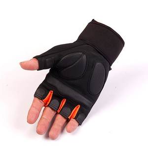 Guantes de Halterofilia Unisex de Medio Dedo para Entrenamiento Deportivo en Gimnasio, Diseño y Etiqueta Personalizados, Cuero Antideslizante - Product Image 1