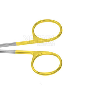 Tijeras de Iris Curvas de Carburo de Tungsteno de Alta Calidad con Agarre Cómodo para Uso Profesional, Servicio OEM, 4 1/2 - Product Image 6