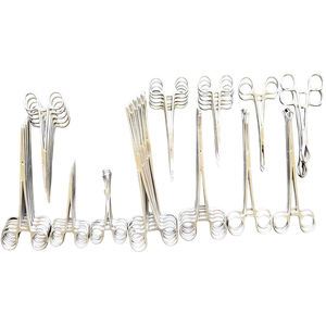 Ensemble de chirurgie générale de haute qualité 100 pièces Instruments chirurgicaux manuels en acier inoxydable - Product Image 3