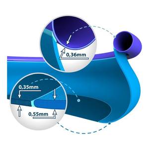 Piscine gonflable autoportante EASY Blue 28122 avec pompe 305x76cm pour 3 personnes, pour les divertissements aquatiques - Product Image 4